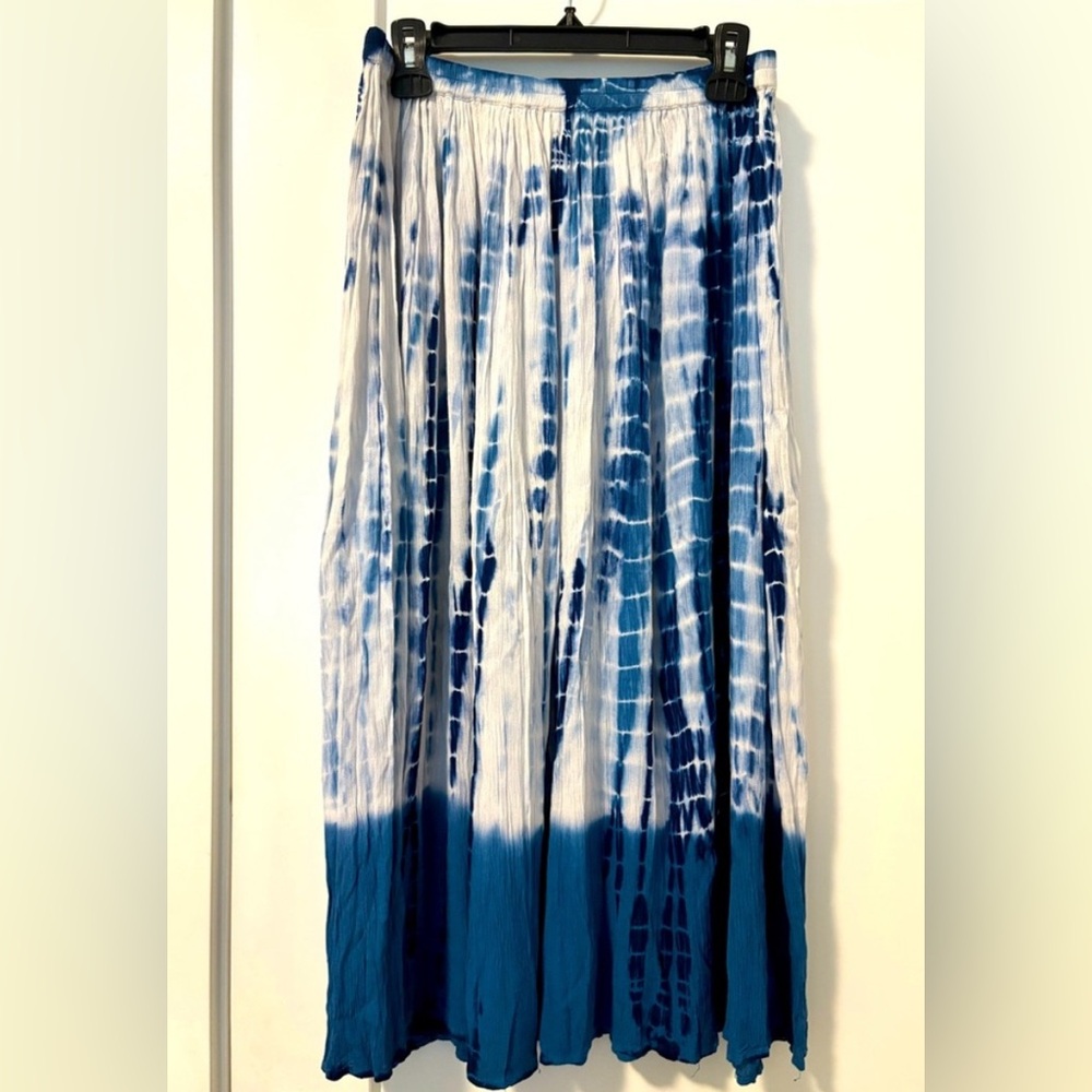 Blue Tie-Dye skirt